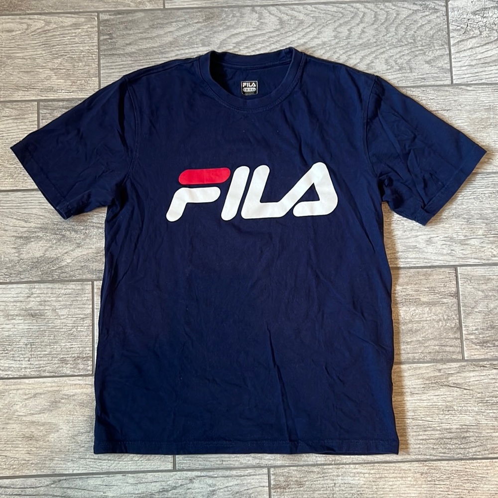 FILA navy CLASSIC SHIRT small S